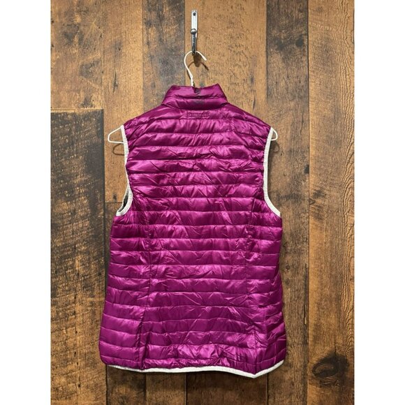 Eddie Bauer Women’s Puffer Vest Purple Size Small EUC - Picture 3 of 7